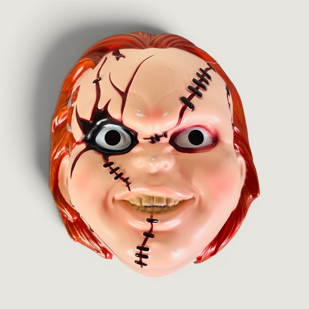 Universal Studios Chucky Adult Mask #877 Horror Movie Halloween Costume Scarred